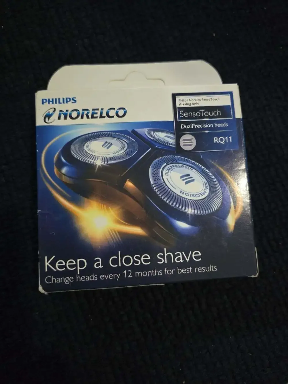 NEW PHILIPS NORELCO RQ11 Sensotouch 2D Replacement Shaving Heads DualPrecision